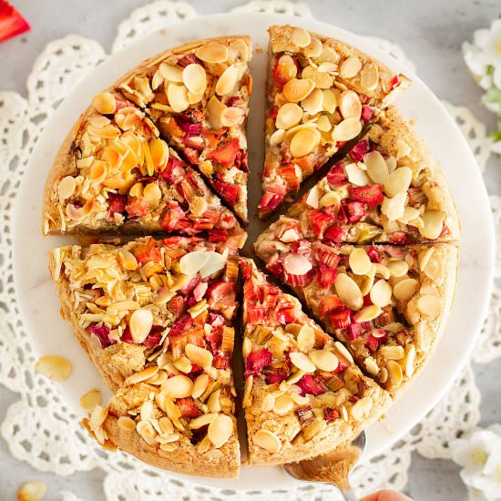 NORWEGIAN RHUBARB CAKE