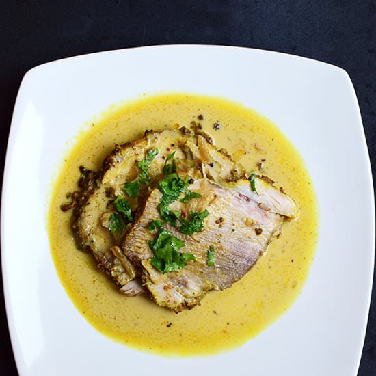 Braised Pork with Coconut Milk