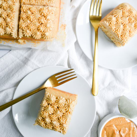 Vegan Peanut Butter Cake