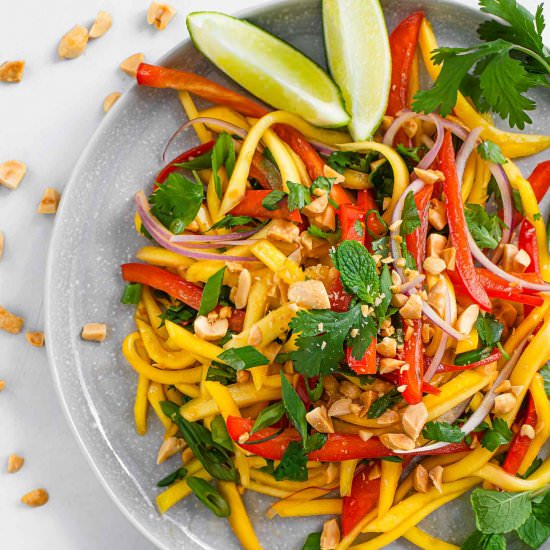 Thai Inspired Mango Salad