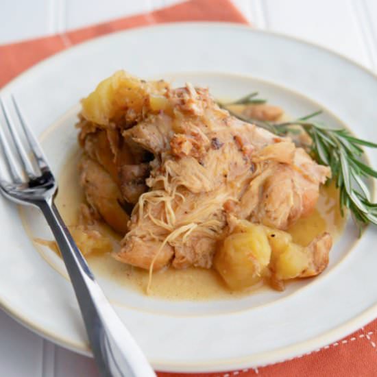 Chipotle Apple Braised Chicken