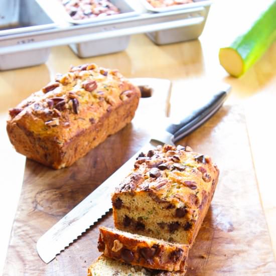Keto Zucchini Bread Mini Loaves