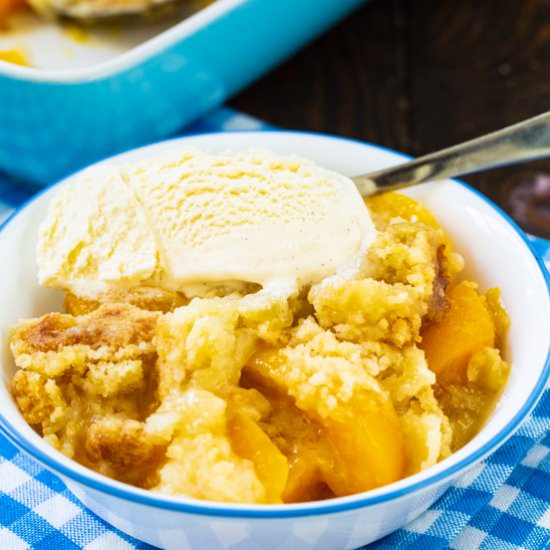 Anytime Peach Cobbler