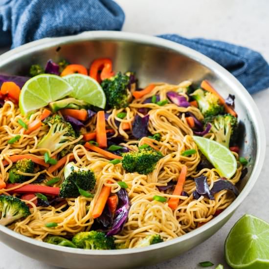 Vegetable Noodle Stir Fry