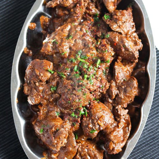 Peri Peri Chicken Liver