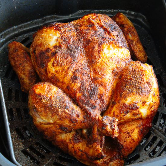 Air Fryer Whole Roasted Chicken