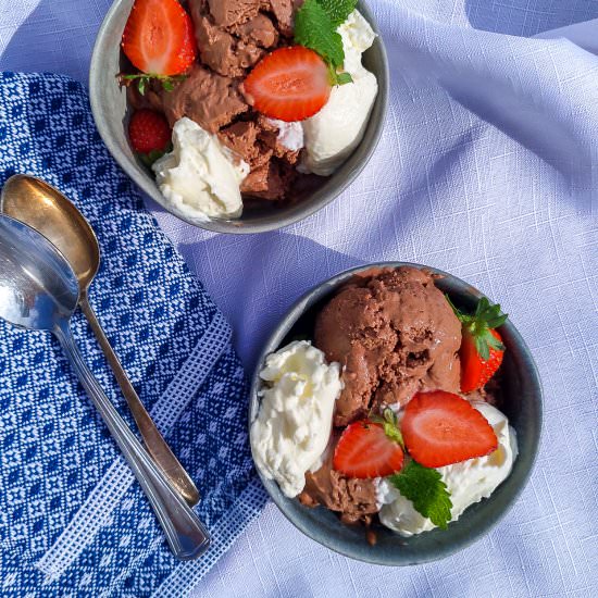 Swiss Dark Chocolate Ice Cream