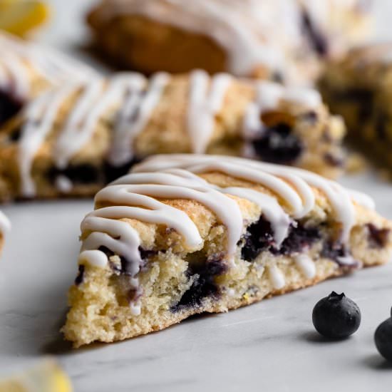 Gluten Free Scones with Blueberries