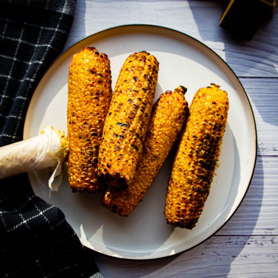 Corn on the Cob with Umami Butter