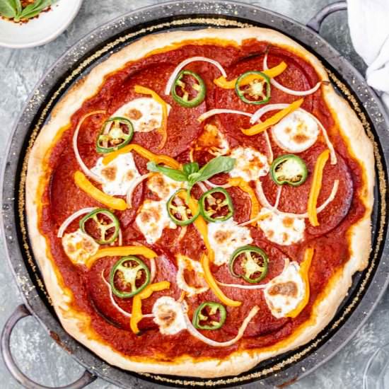 Pizza On A Stone (Crispy Crust)
