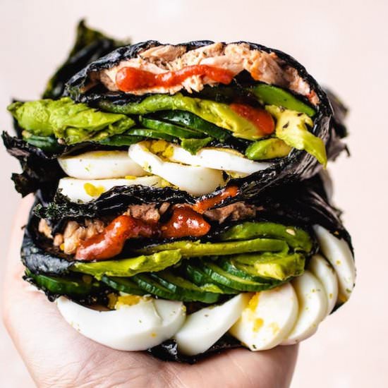 Nori Wraps with Canned Tuna
