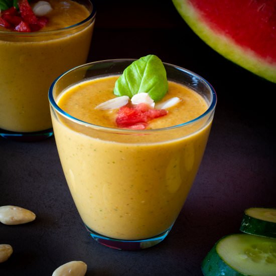 Watermelon Rind Gazpacho