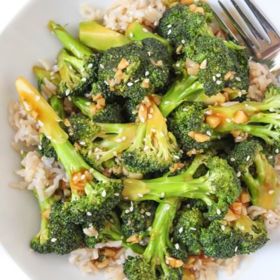 Broccoli with Asian Garlic Sauce