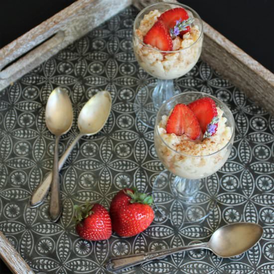 Simple Old-Fashioned Rice Pudding