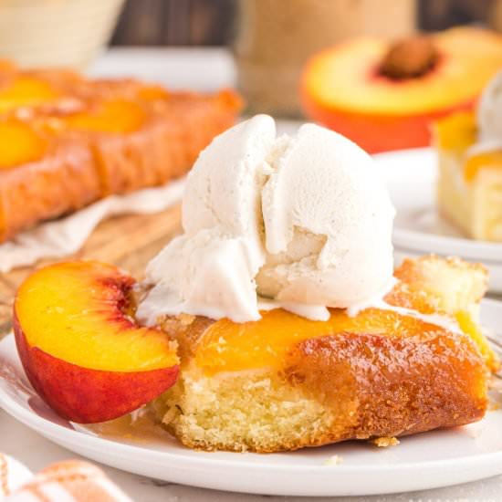 Peach Upside Down Cake