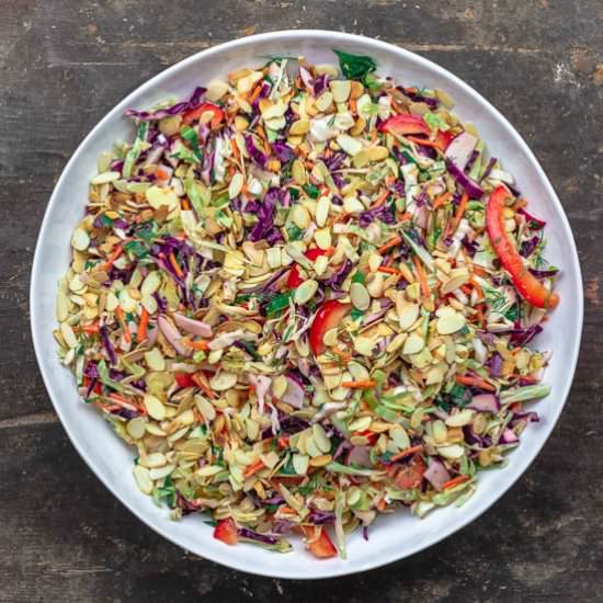Mediterranean Cabbage Salad