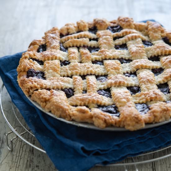 Maple Blueberry Pie