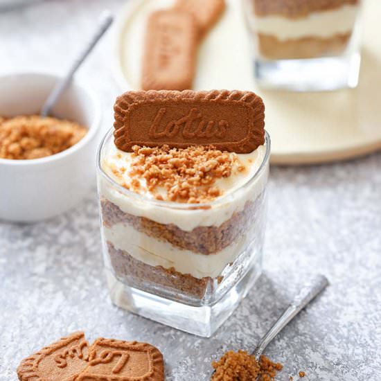 No-Bake Biscoff Cheesecake Cups