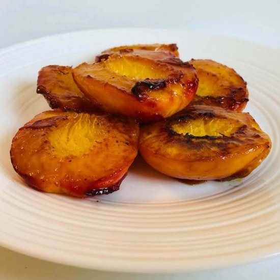 Caramelized Peaches