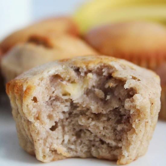 Air Fryer Banana Muffins