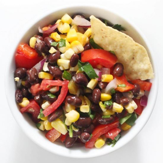 Black Bean and Corn Salsa (GF/V)