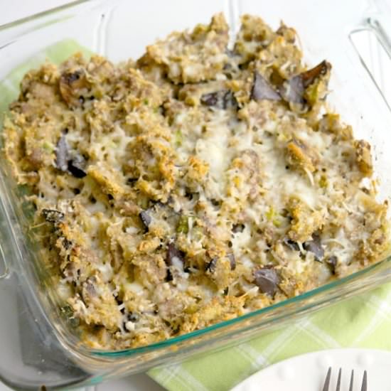 Sausage Eggplant Casserole