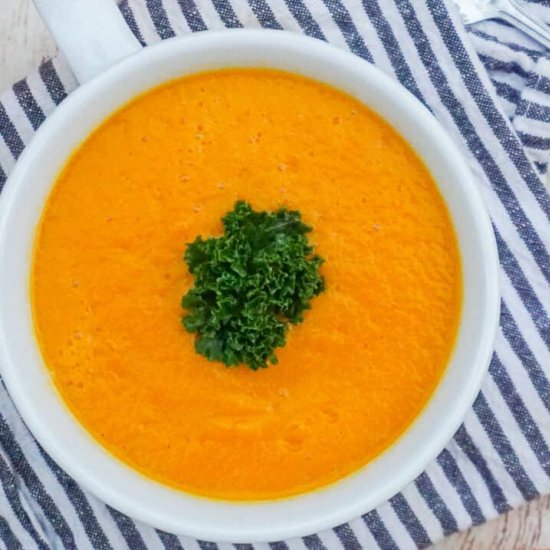 Vegan Creamy Root Vegetable Soup