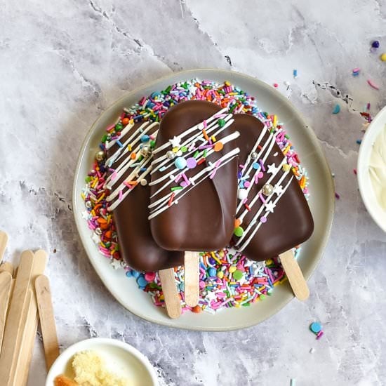 Cake Popsicles