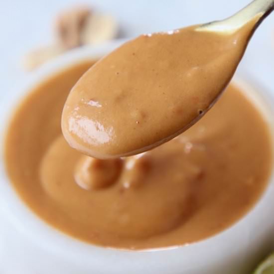 Healthy Thai Peanut Sauce