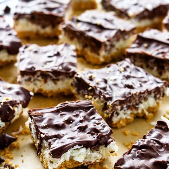 Chocolate Coconut Bars