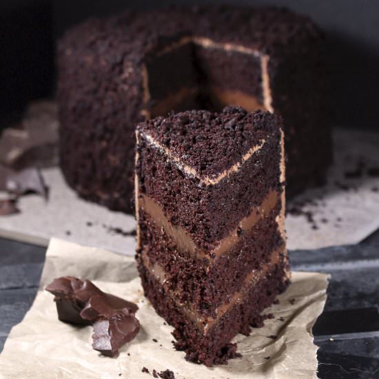 Vegan Brooklyn Blackout Cake