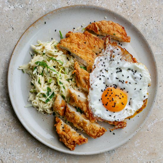 Karaage Chicken Schnitzel