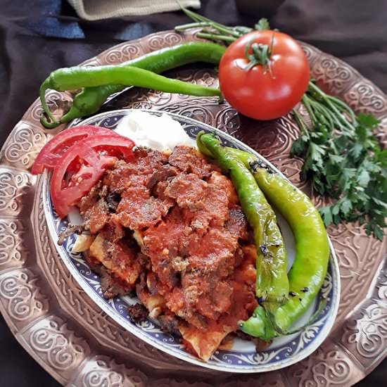 Iskender Kebab with video
