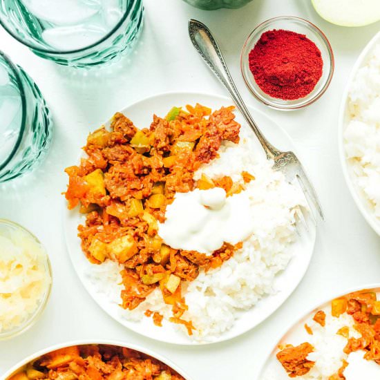 Hungarian Unstuffed Cabbage