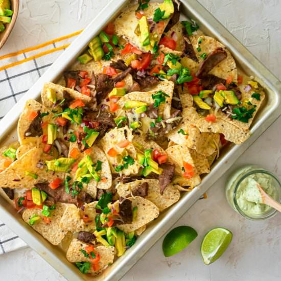 Carne Asada Nachos