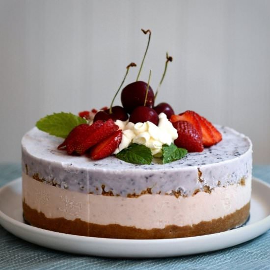 The simplest ice cream cake!