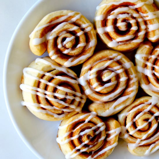 Pizza Dough Cinnamon Rolls