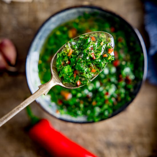 Easy Chimichurri Sauce