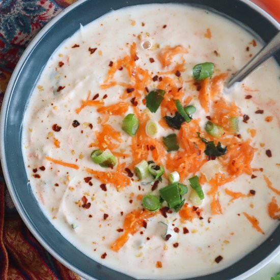 Carrot Raita