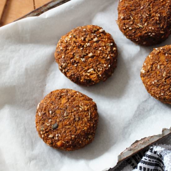 Red Wine Mushroom Burgers Recipe