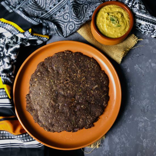 finger millet roti