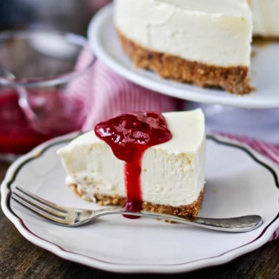 Instant Pot Vanilla Cheesecake