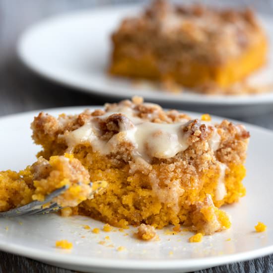 Keto Pumpkin Coffee Cake