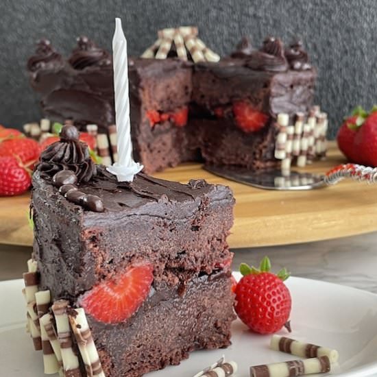 Gluten-Free Chocolate Fudge Cake