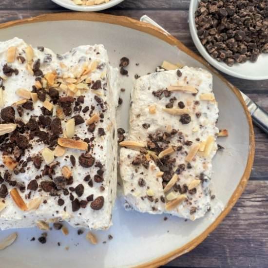 Keto Chocolate Chip Almond Semifred