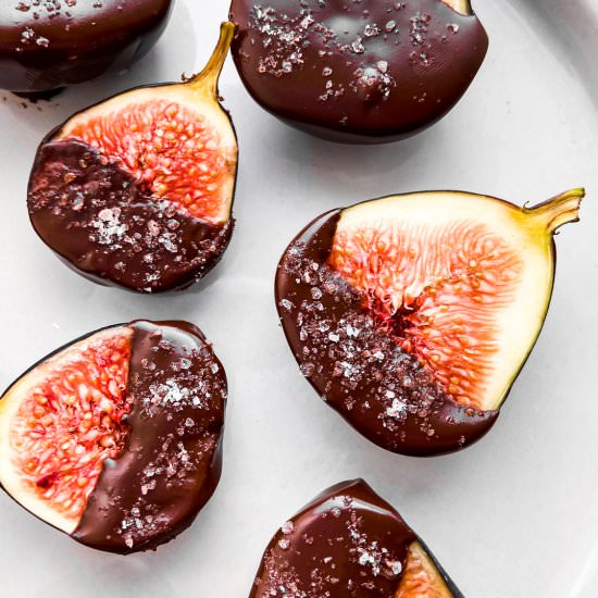 Dark Chocolate Figs