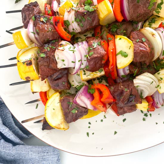 Weeknight Steak Kabobs