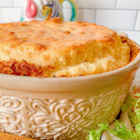 Egg Soufflé Recipe With Fall Herbs