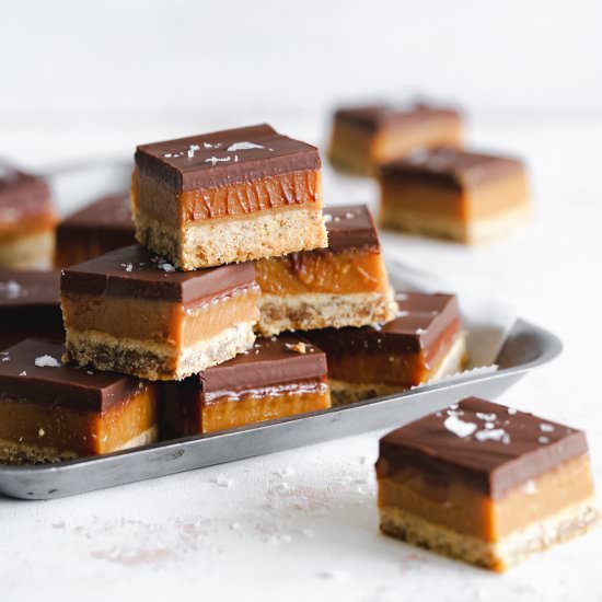 Vegan Peanut Butter Millionaires