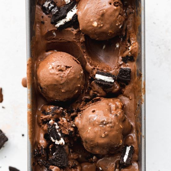 Chocolate Cookie Ice Cream